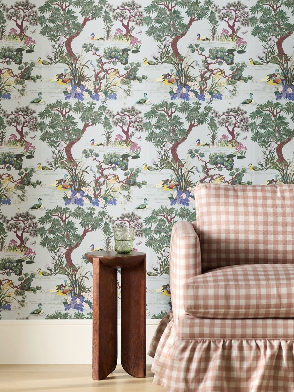 Anthropologie Bernadette Pond Nature Scene Wallpaper